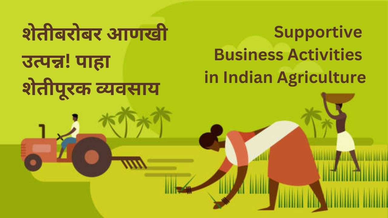 Supportive Business Activities in Indian Agriculture